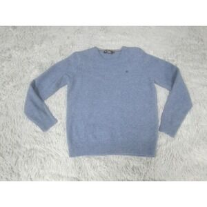 Hacket‎ London Lambswool Sweater Mens Medium V-Neck Long Sleeve Pullover Casual